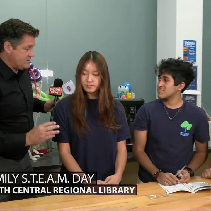 Family S.T.E.A.M. Day at Louisville's FREE Public Library gets the whole family involved